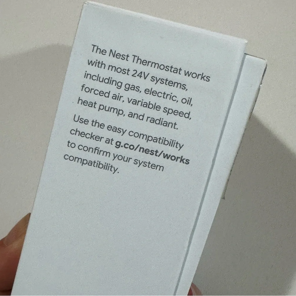 Google Nest Thermostat G4CVZ